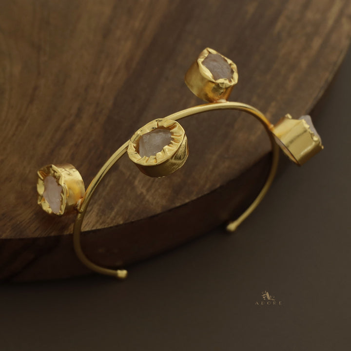 4 Raw Stone Kaveri Bracelet (Colour Option)