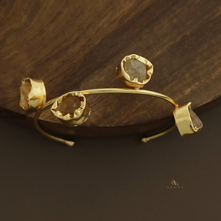 4 Raw Stone Kaveri Bracelet (Colour Option)