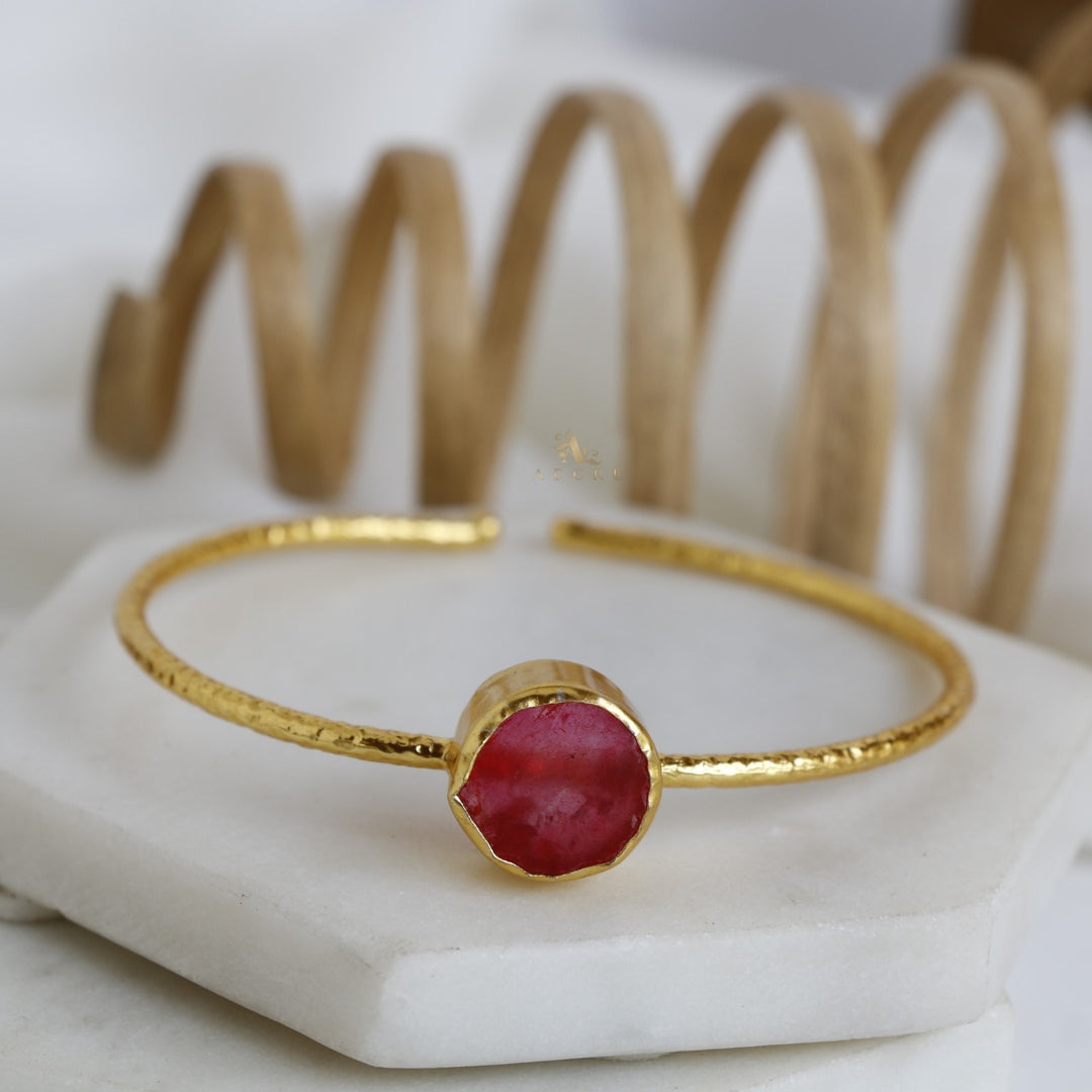 Risa Textured Dyed Stone Bangle