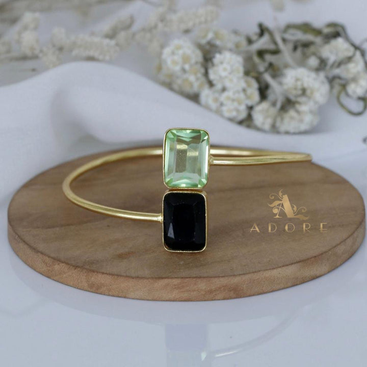 Sophia Glossy Two Stone Multi Colour Bracelet