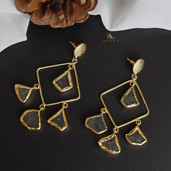 Raw Stone Adabel Tulip Earring (Colour Options)