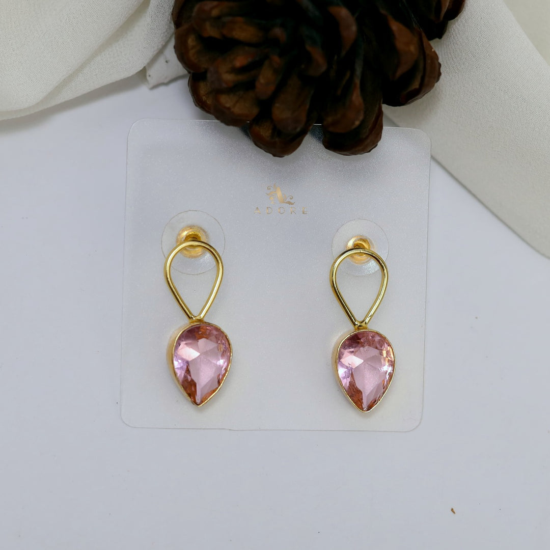 Glossy Adorn Earring (Colour Option)