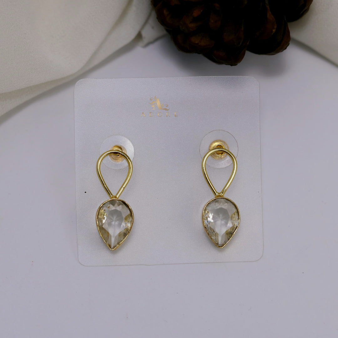 Glossy Adorn Earring (Colour Option)