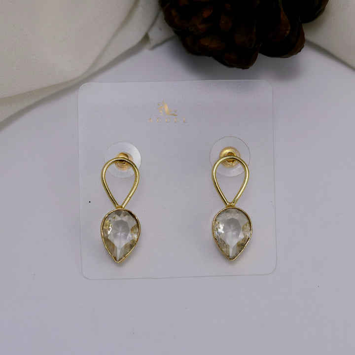 Glossy Adorn Earring (Colour Option)