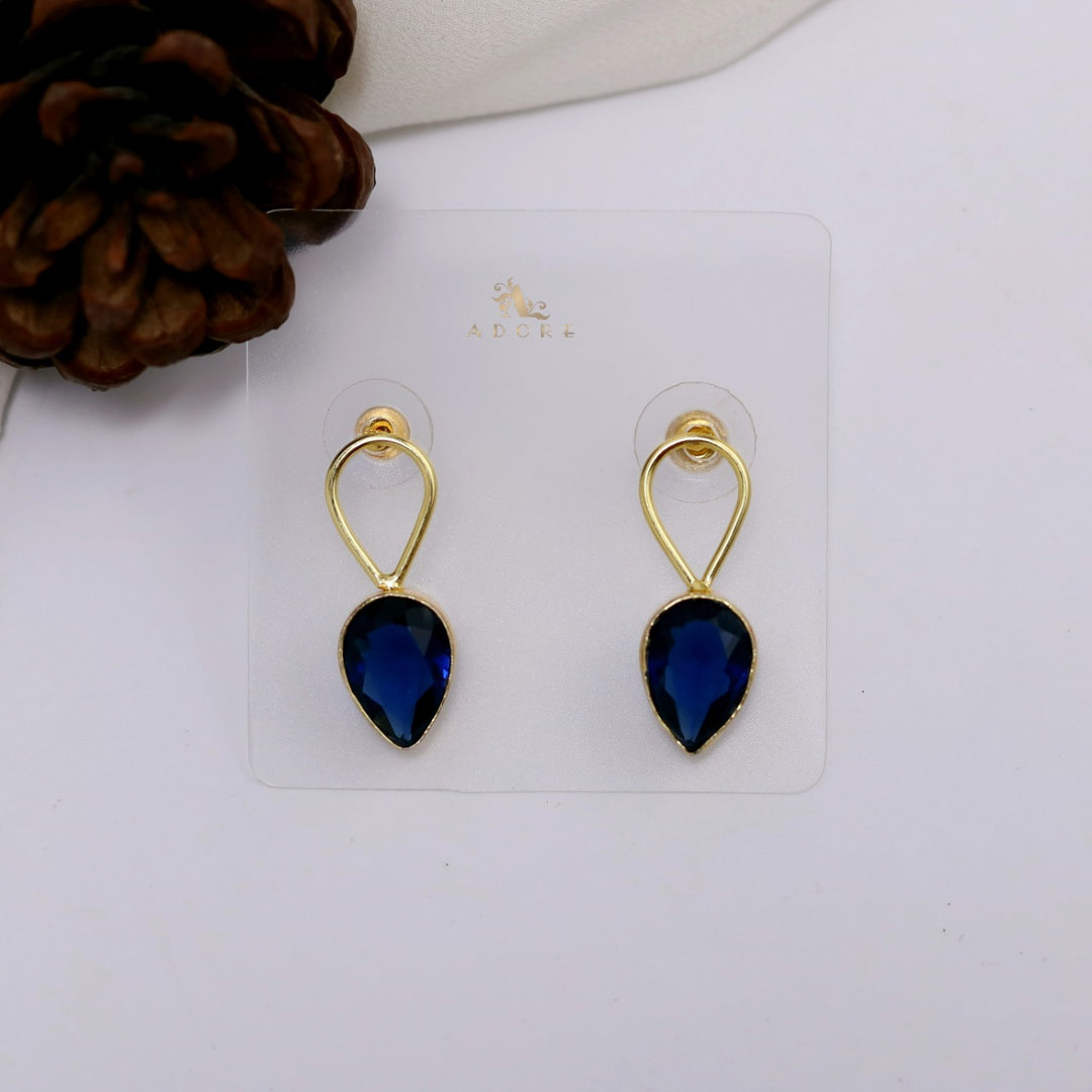 Glossy Adorn Earring (Colour Option)