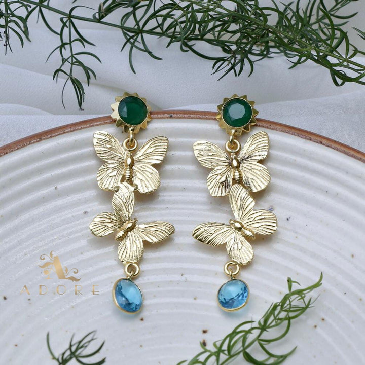 Golden Papillio Earring
