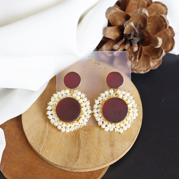 Raw Stone Eva Earrings