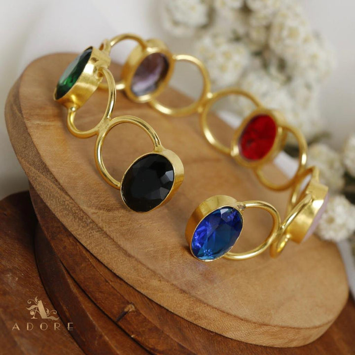 Multicolour Emmeline 6 Stone Bracelet (Colour Option)