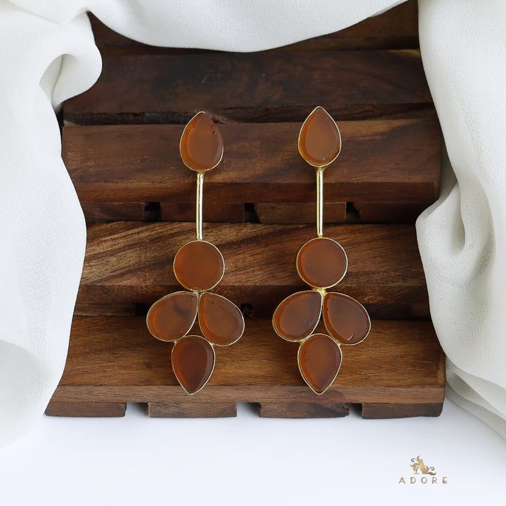 Tannia Raw Stone Earring
