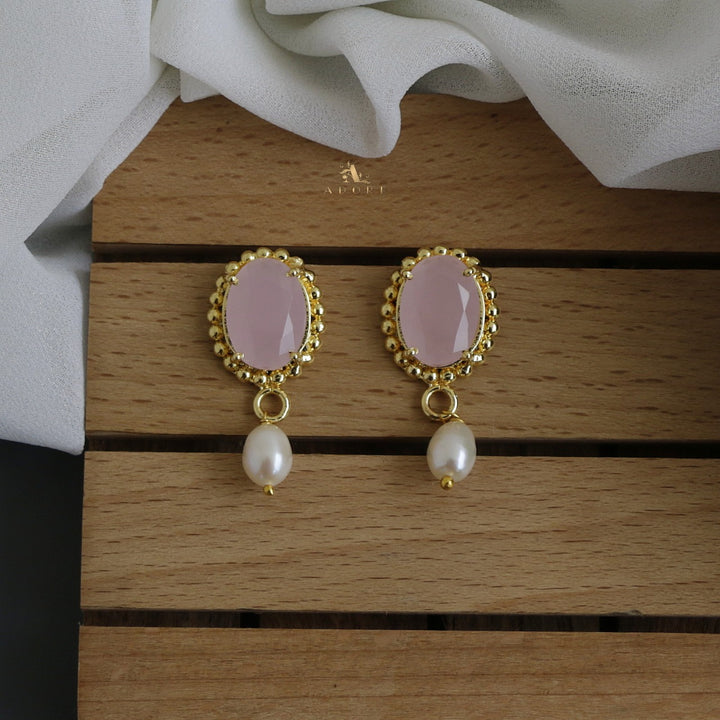 Goldi Glossy Oval Earring