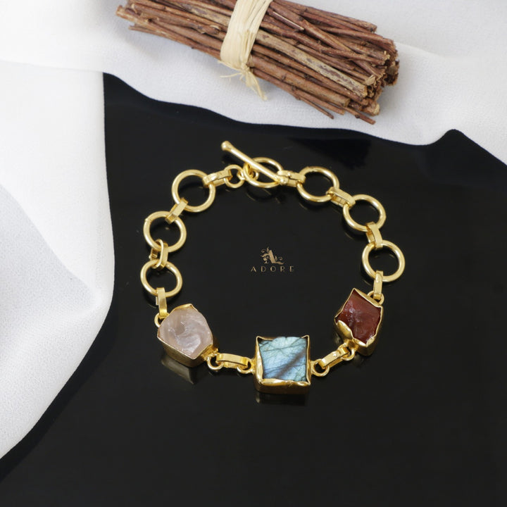 Eminent 3 Stone Bracelet