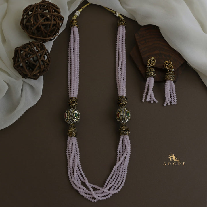 Bellamy Onyx Neckpiece With Earring