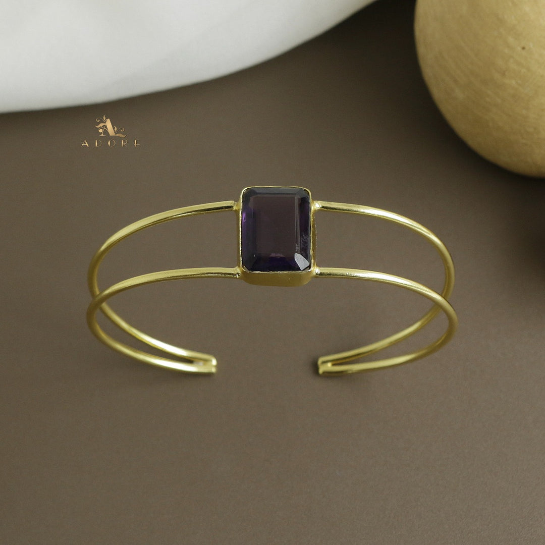 Simora Rectangle Glossy Bangle