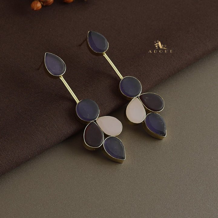 Tannia Raw Stone Earring
