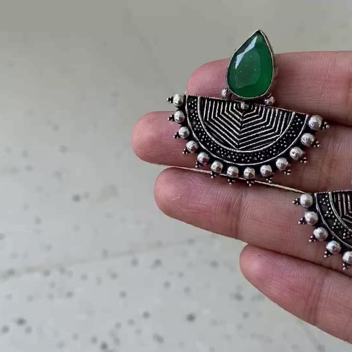 Nobiya Semi Circle Earring