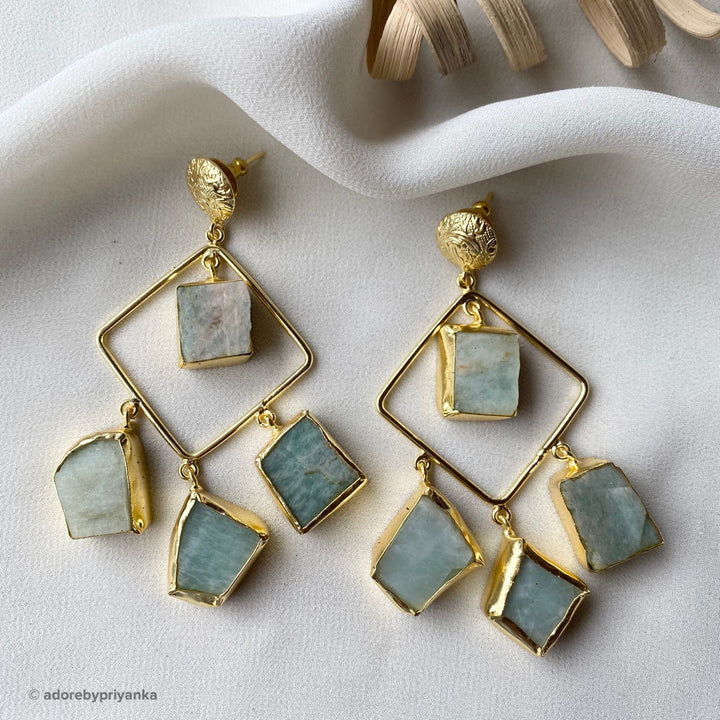Raw Stone Adabel Tulip Earring (Colour Options)