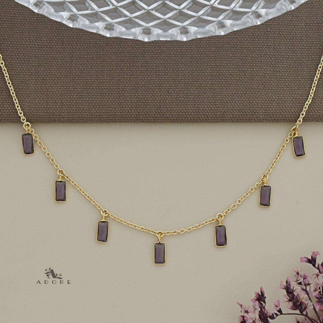 Bhoomika Rectangle Short Neckpiece