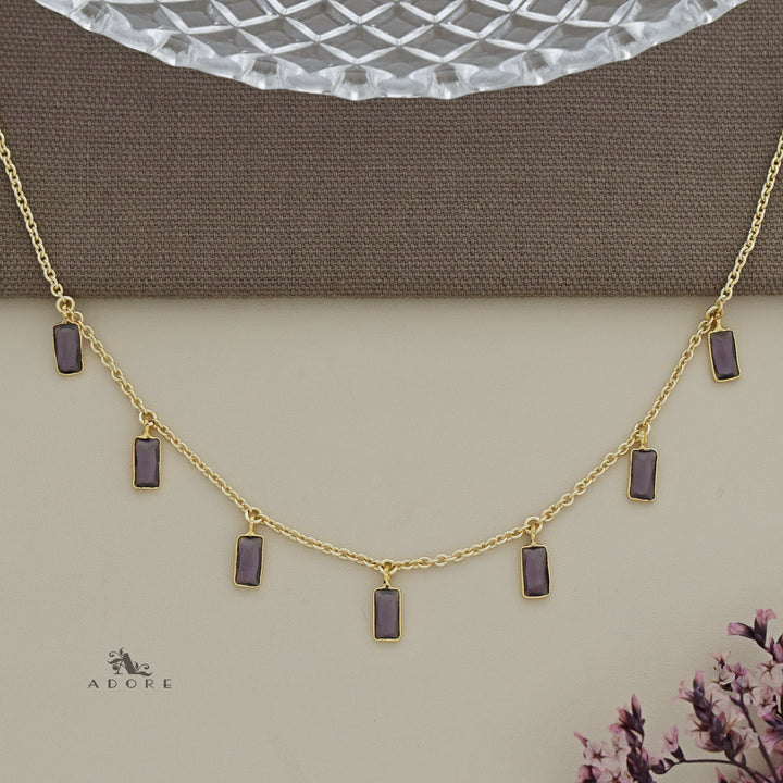 Bhoomika Rectangle Short Neckpiece