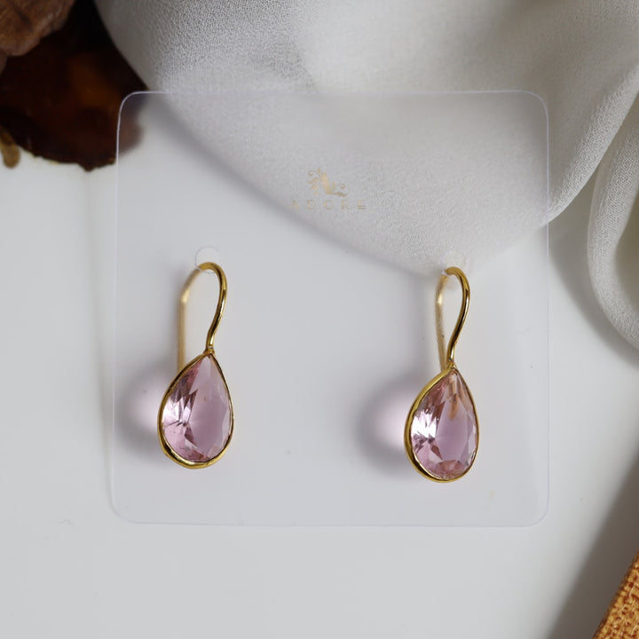 Cercel Golden Rain Drops Earring (Colour Option)
